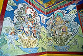 Ladakh - Hemis gompa, mural paintings